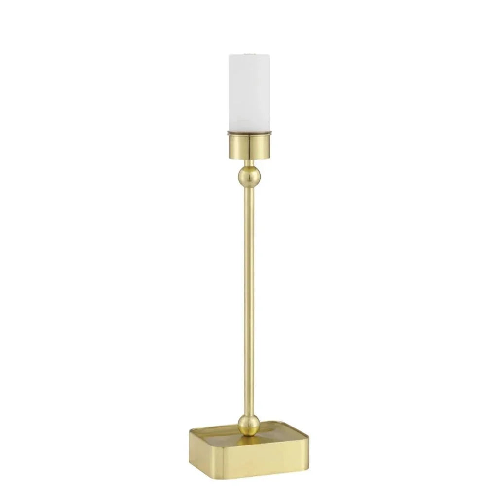 Gadabout Brass Cordless Table Lamp - LOOMLAN - Currey & Co - Table Lamps