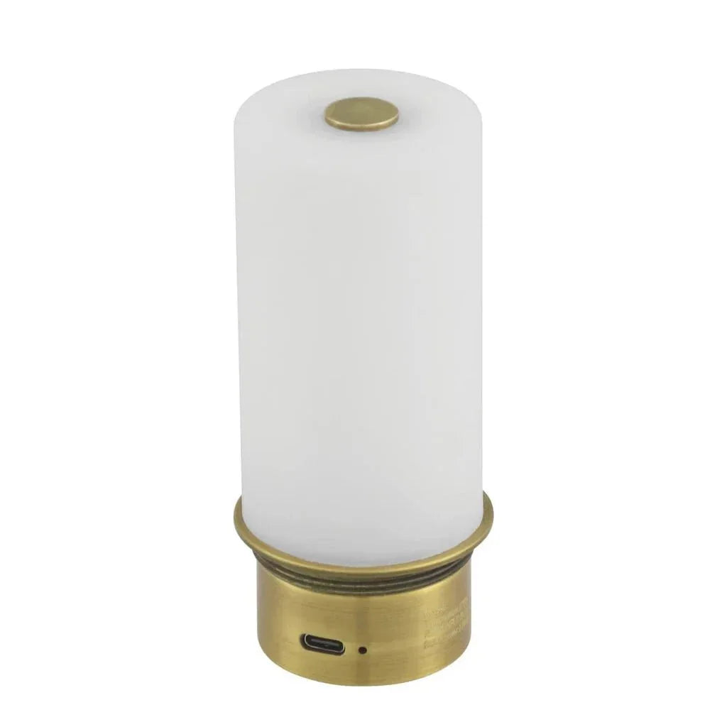 Gadabout Brass Cordless Table Lamp - LOOMLAN - Currey & Co - Table Lamps