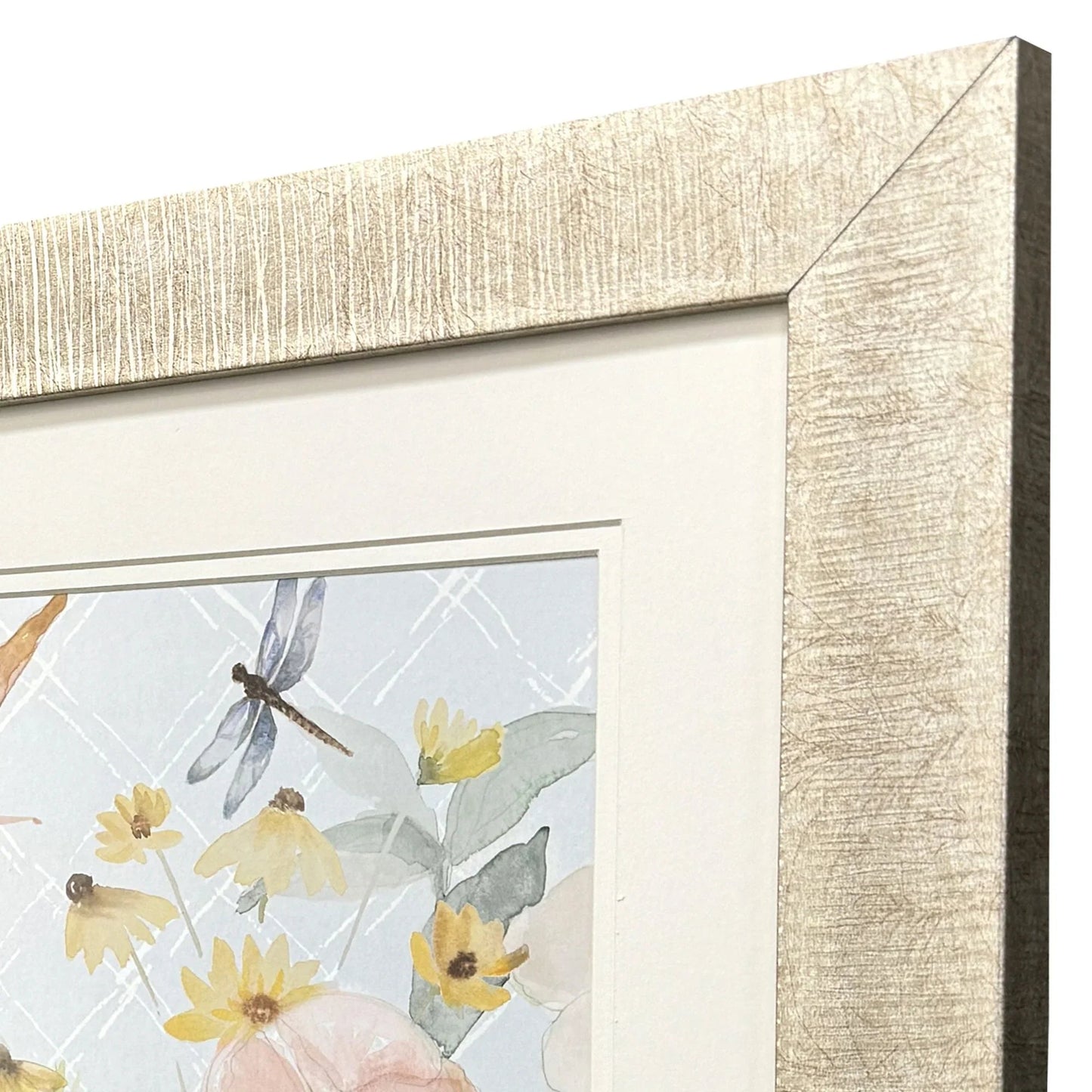 Garden Joy Pink Canvas Art 2PC