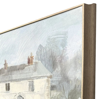 Garden View Green Canvas Art