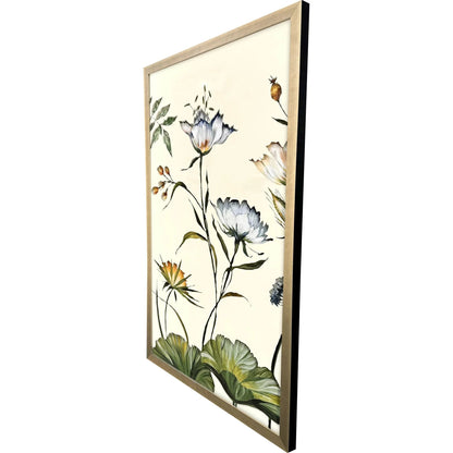 Garden of Eden Wood Blue Framed Wall Art -- view 3