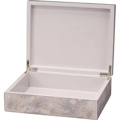 Garland Storage Solution Decorative Box Dove - LOOMLAN - Jamie Young - Boxes & Bowls