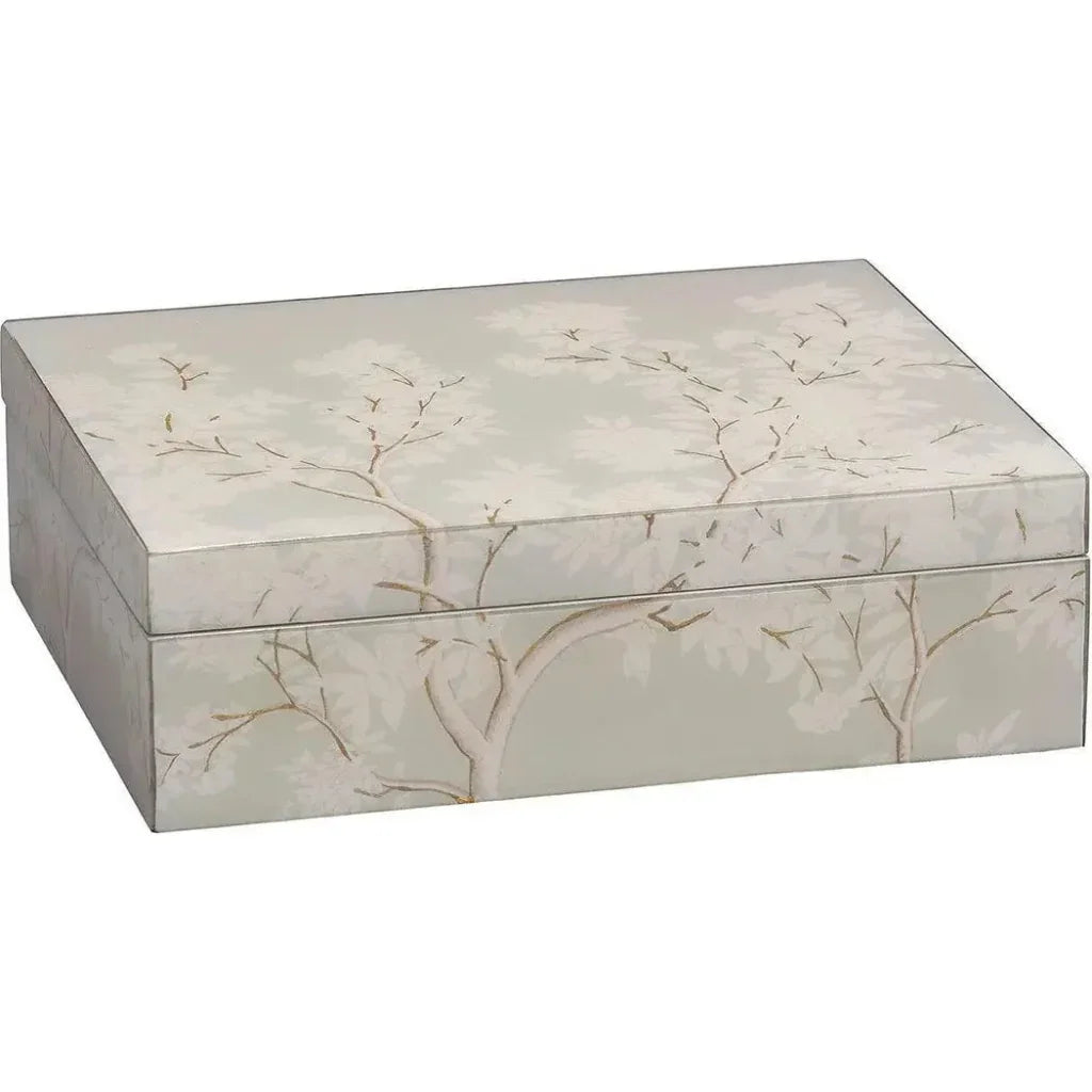 Garland Storage Solution Decorative Box Dove - LOOMLAN - Jamie Young - Boxes & Bowls