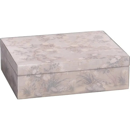 Garland Storage Solution Decorative Box Dove - LOOMLAN - Jamie Young - Boxes & Bowls