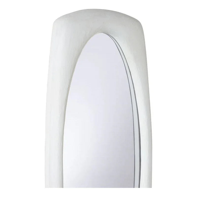Gaudi Rounded Gesso Frame Wall Mirror - LOOMLAN - Wildwood - Wall Mirrors