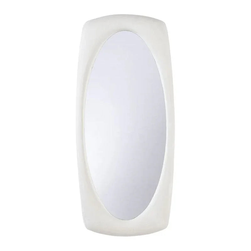 Gaudi Rounded Gesso Frame Wall Mirror - LOOMLAN - Wildwood - Wall Mirrors