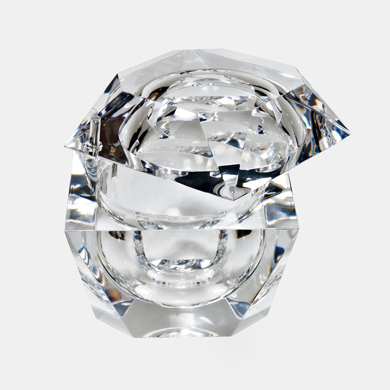 Luho Design House Gemma Clear Acrylic Ice Bucket