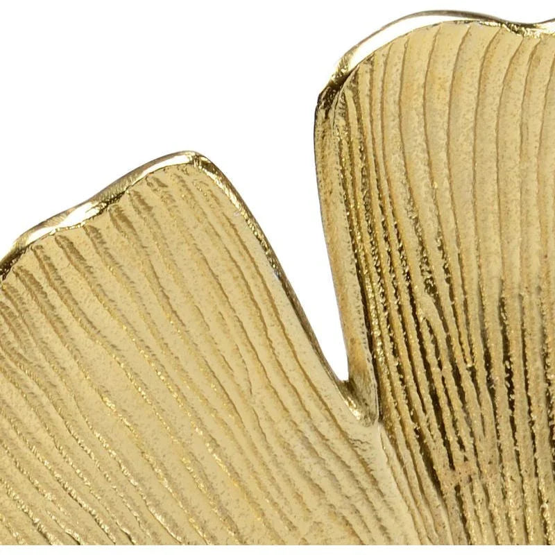 Ginkgo Modern Design Marble Base Sculpture - LOOMLAN - Wildwood - Statues & Sculptures