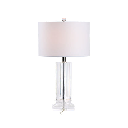 Glacier Crystal Clear Table Lamp