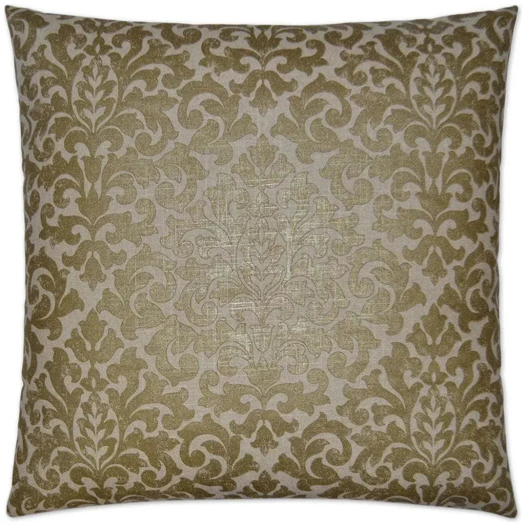 Glam Packed Gilt Brown Throw Pillow Insert - LOOMLAN - D.V. Kap - Throw Pillows