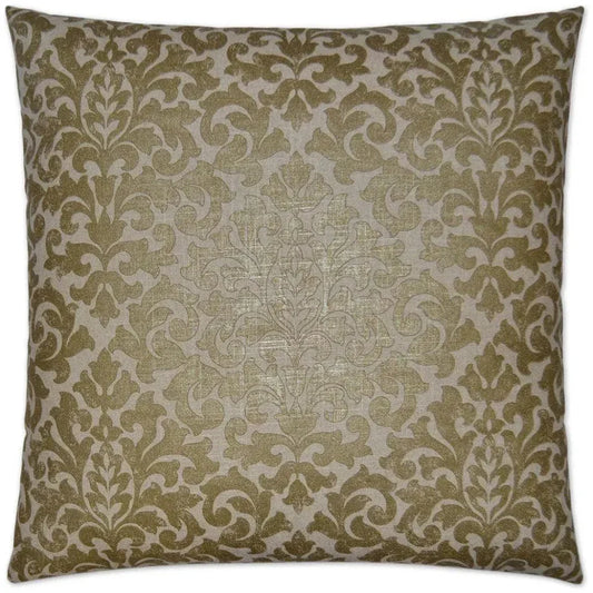 Glam Packed Gilt Brown Throw Pillow Insert - LOOMLAN - D.V. Kap - Throw Pillows