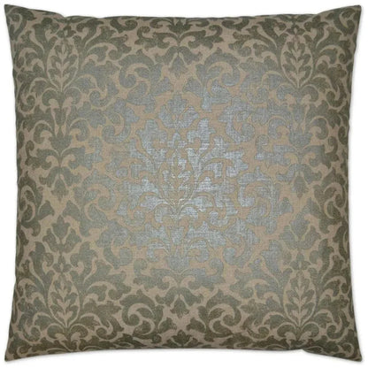 Glam Packed Pewter Brown Throw Pillow Insert - LOOMLAN - D.V. Kap - Throw Pillows
