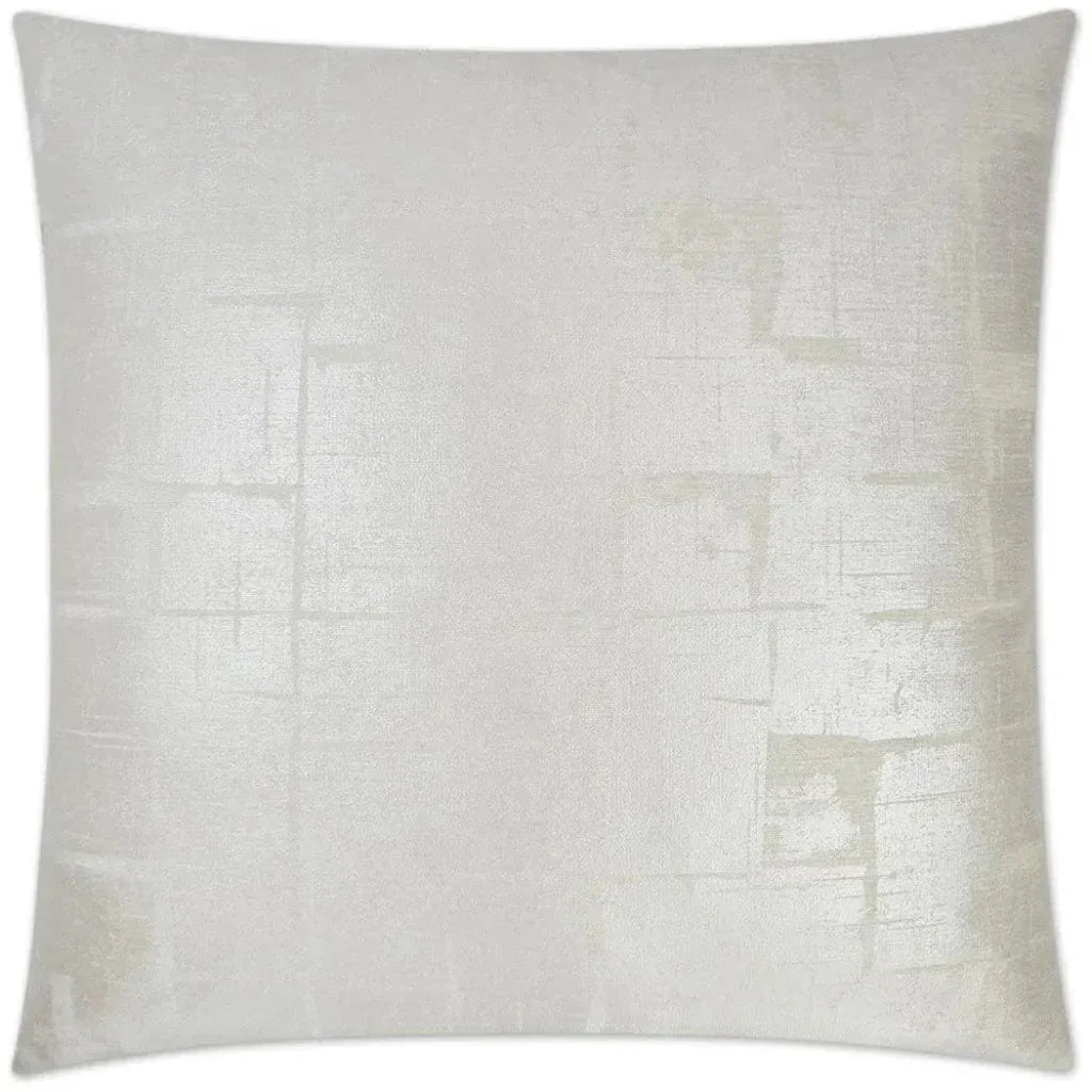 Glam Silver Throw Pillow With Insert - LOOMLAN - D.V. Kap - Throw Pillows