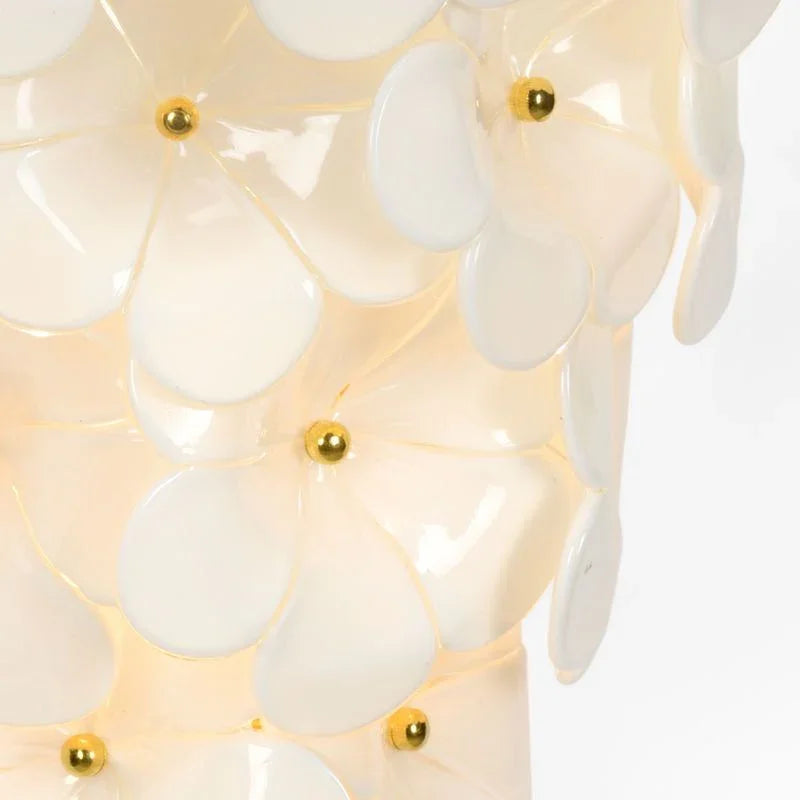 Glass Flower Electrified Wall Sconce - LOOMLAN - Chelsea House - Wall Sconces