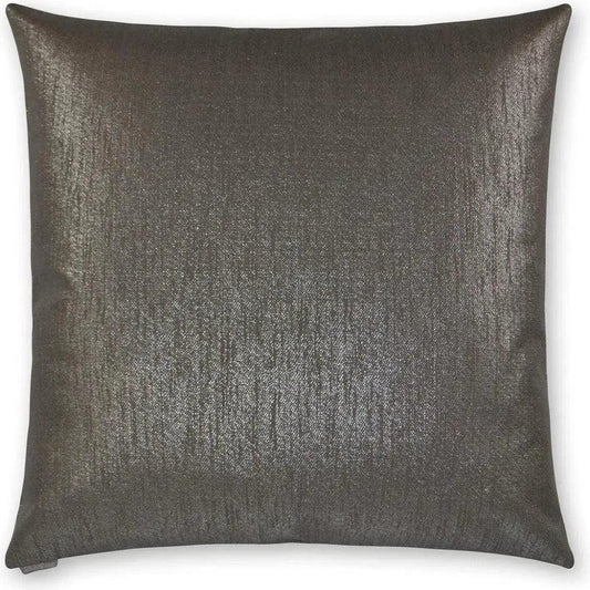 Glitz Mica Chocolate Brown Throw Pillow Insert - LOOMLAN - D.V. Kap - Throw Pillows