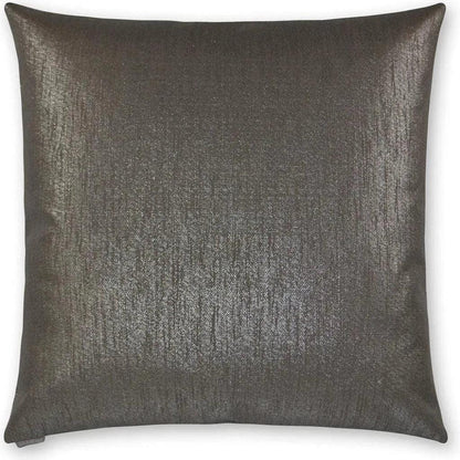 Glitz Mica Chocolate Brown Throw Pillow Insert - LOOMLAN - D.V. Kap - Throw Pillows