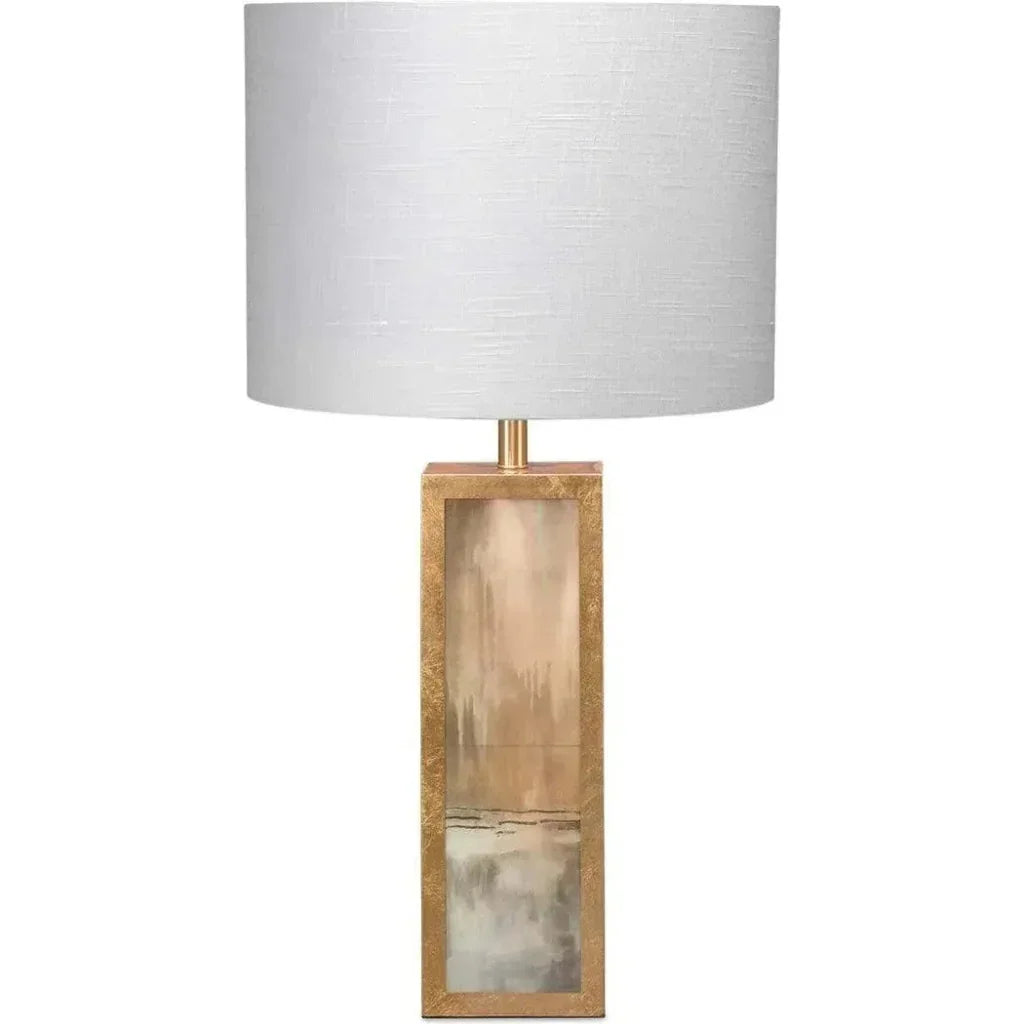 Gold Acrylic Watercolor Cloudscape Table Lamp - LOOMLAN - Jamie Young - Table Lamps