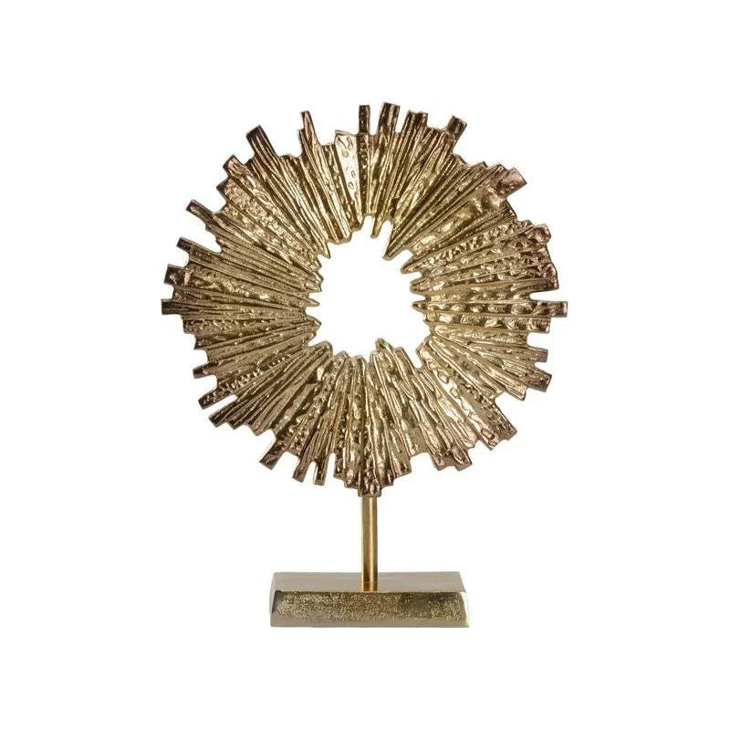 Gold Brown Ombre Rustic Sculpture - LOOMLAN - Wildwood - Statues & Sculptures