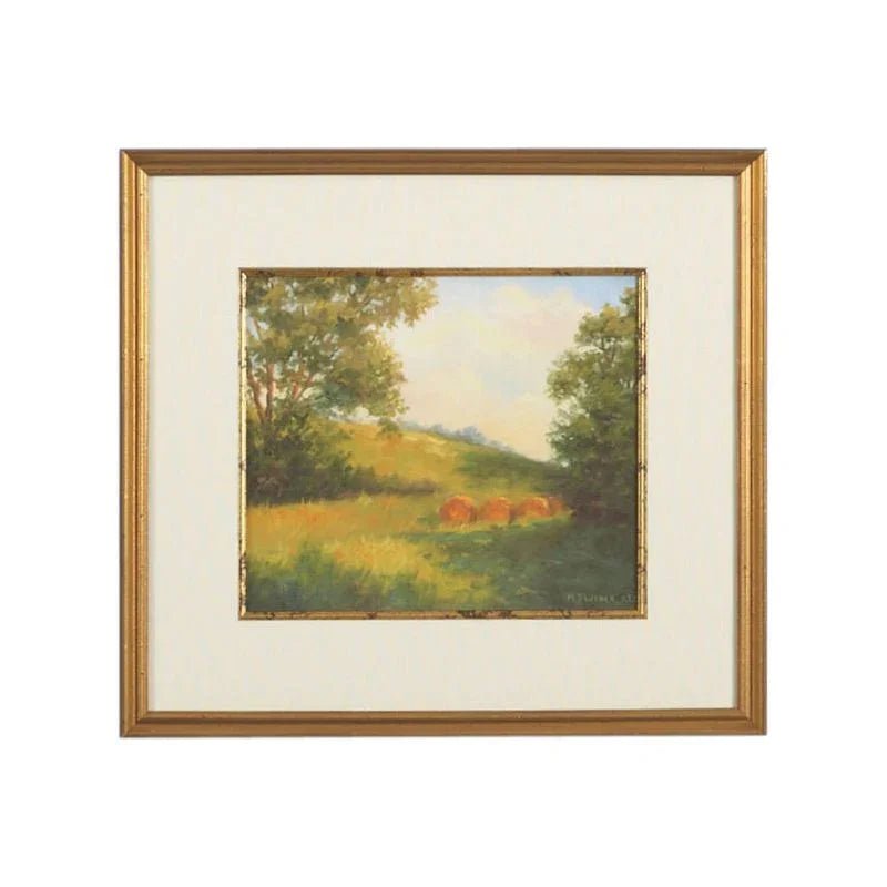 Golden Day Antique Gold Framed Artwork-Framed Wall Art-Chelsea House-LOOMLAN