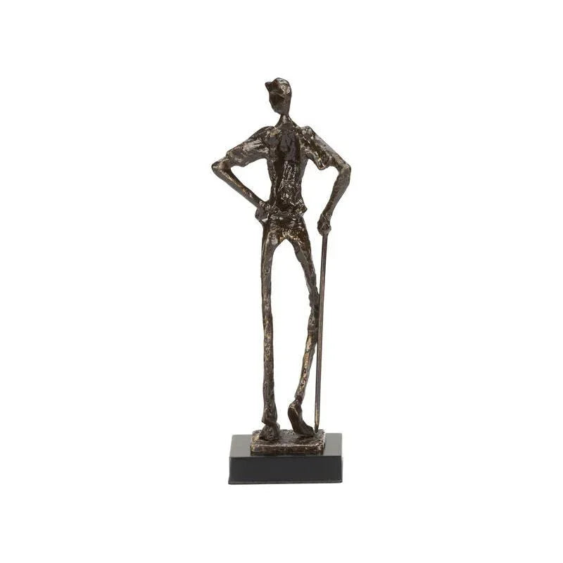 Golfer Bronze Finish Sculpture - LOOMLAN - Wildwood - Statues & Sculptures