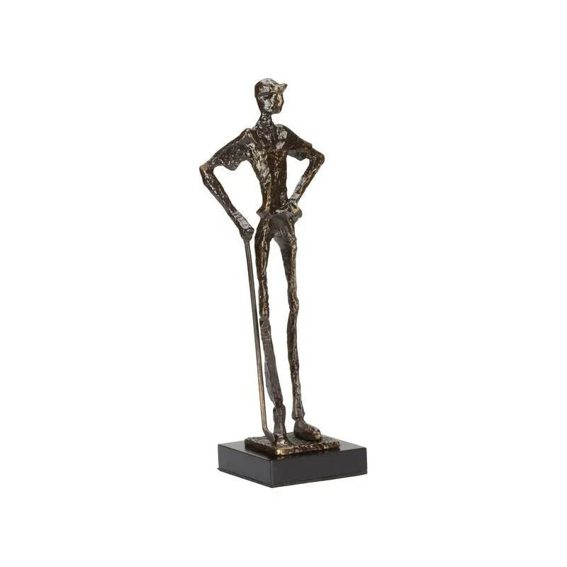 Wildwood Golfer Bronze Finish Sculpture