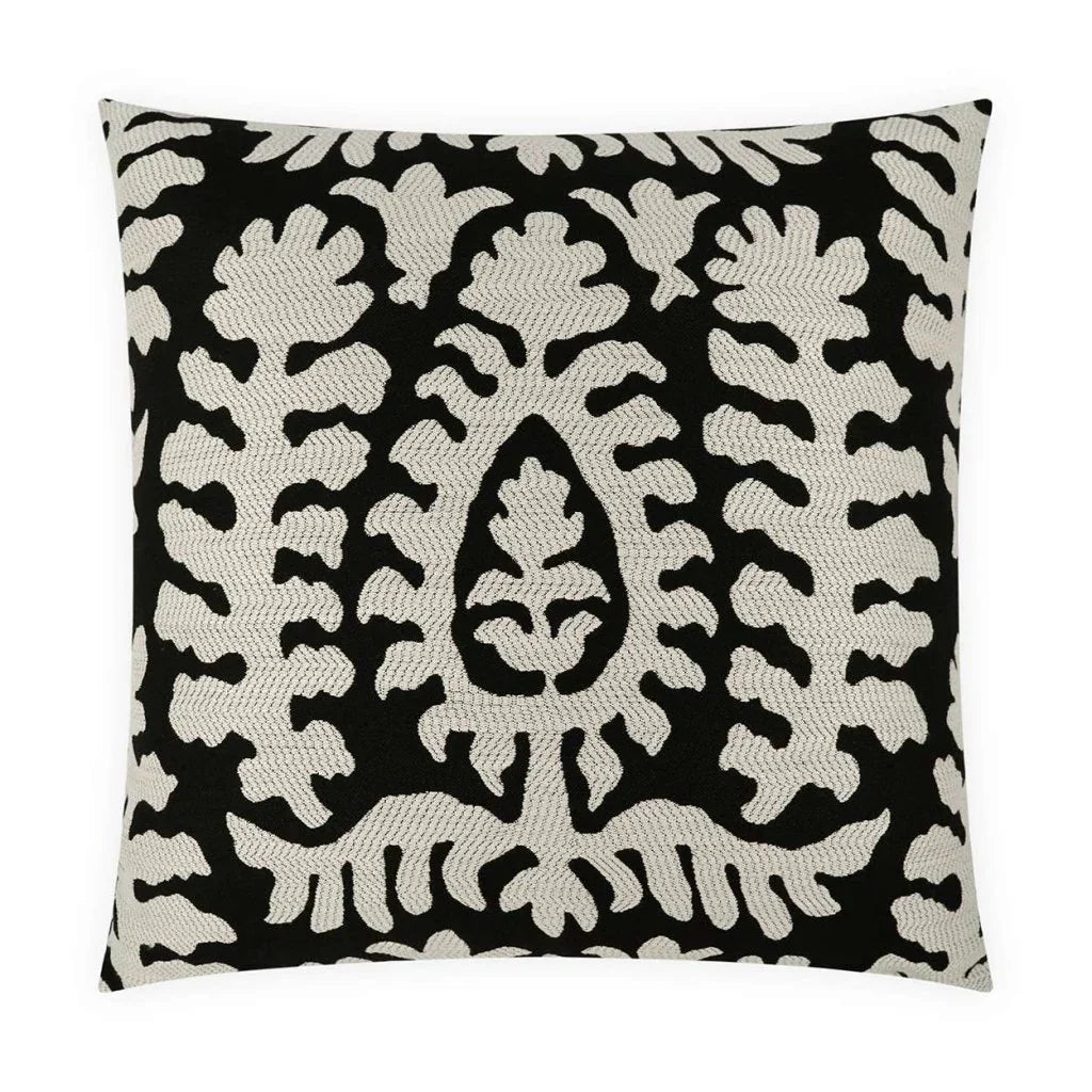 Googla Handmade Outdoor Pillow-Outdoor Pillows-D.V. Kap-Black-LOOMLAN