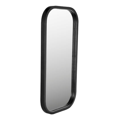 Gorky Black Iron Frame Wall Mirror