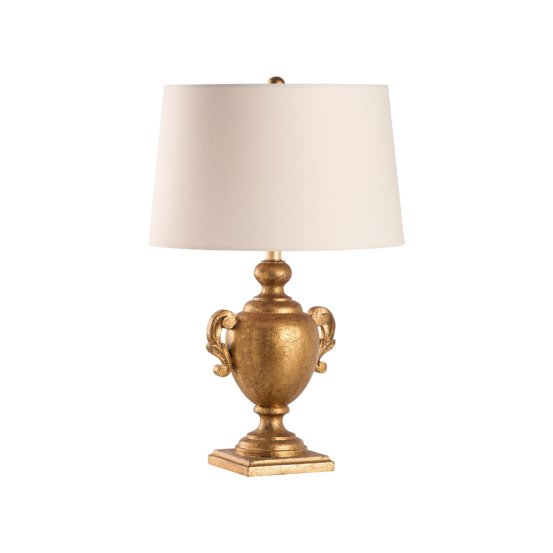 Gosford Wooden Gold Table Lamp