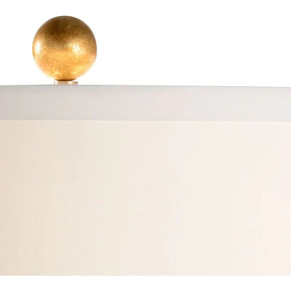 Gourd Ceramic With Antique Gold Accent Base Table Lamp - LOOMLAN - Chelsea House - Table Lamps