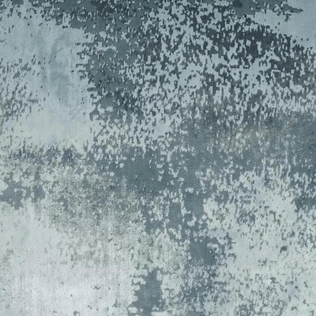 Grated Baltic Solid Slate Blue Large Throw Pillow - LOOMLAN - D.V. Kap - Throw Pillows