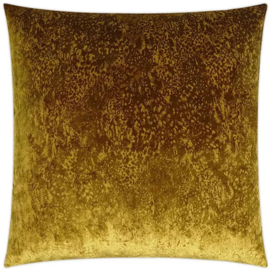 Grated Ochre Solid Chartreuse Large Throw Pillow Insert - LOOMLAN - D.V. Kap - Throw Pillows