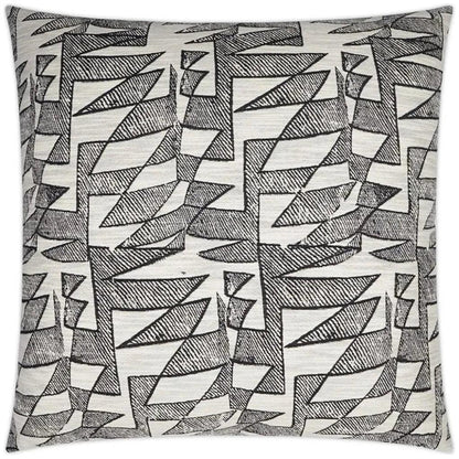 D.V. Kap Graz Black Large Throw Pillow With Insert