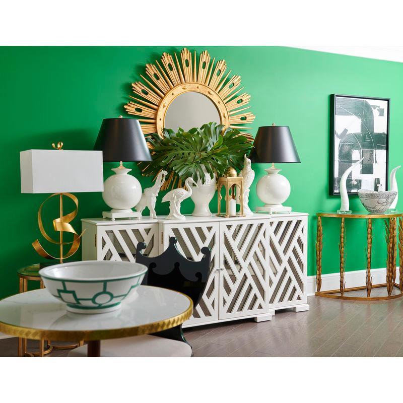 Grecian Whte Ceramic Urn - LOOMLAN - Chelsea House - Vases & Jars