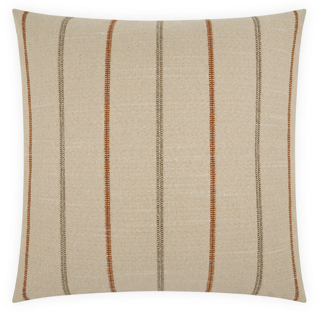 Greenwich Handcrafted Striped Throw Pillow