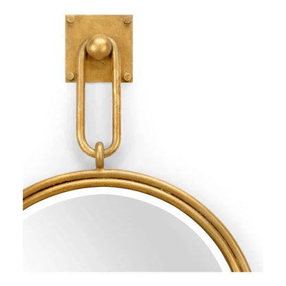 Grenada Iron Framed Wall Mirror - LOOMLAN - Wildwood - Wall Mirrors