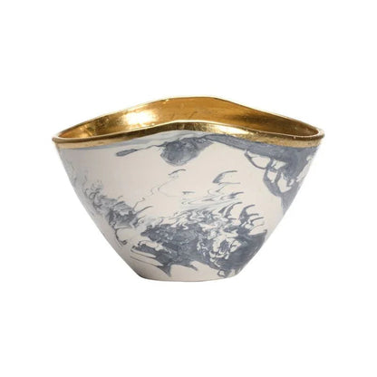 Chelsea House Grigio Marble Made Grey Bowl