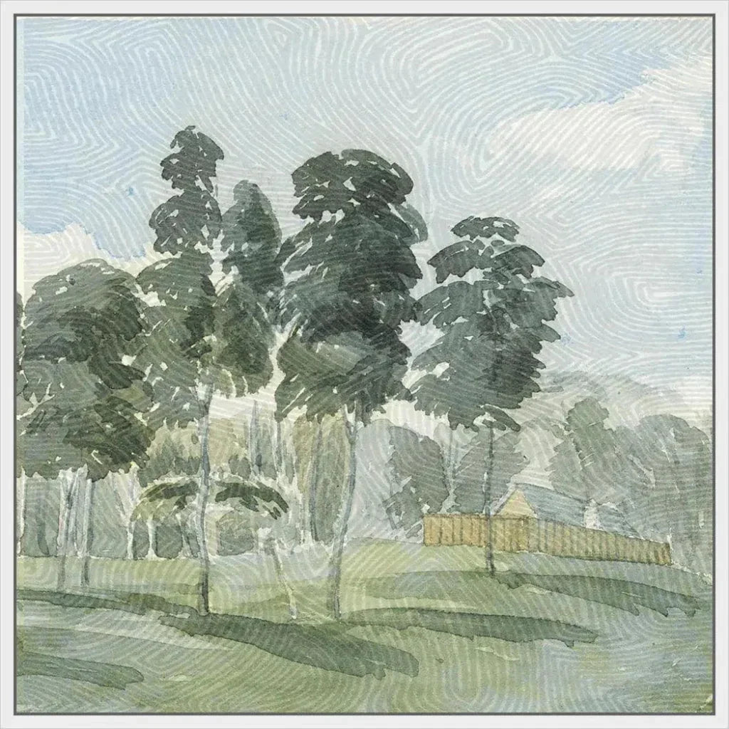 Grove I Artwork d Canvas With Floating - LOOMLAN - LOOMLAN - Canvas Art