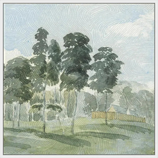 Grove I Artwork d Canvas With Floating - LOOMLAN - LOOMLAN - Canvas Art