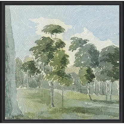 Grove II Artwork d Canvas With Floating - LOOMLAN - LOOMLAN - Canvas Art