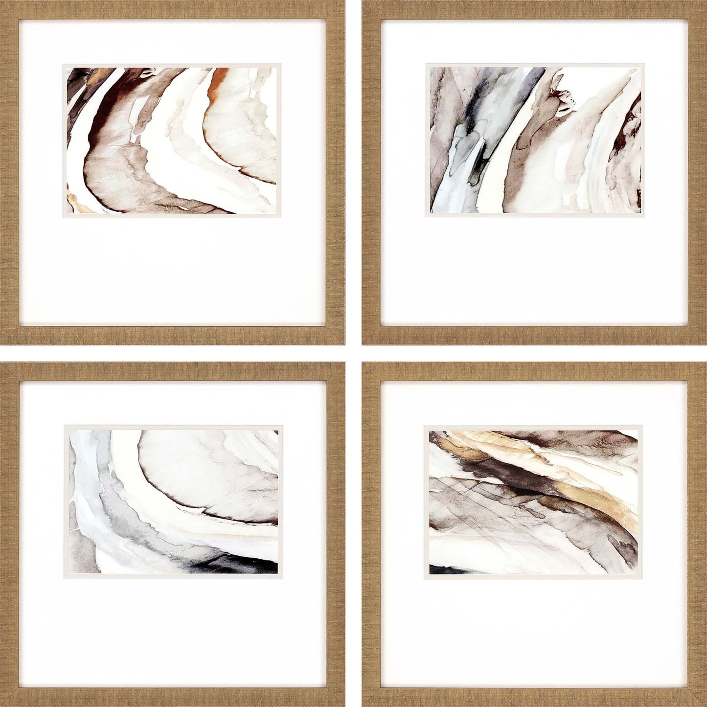 Gulf Neutral Canvas Art 4PC