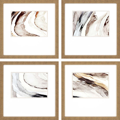 Gulf Neutral Canvas Art 4PC