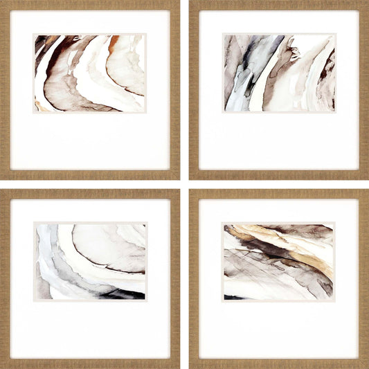 Gulf Neutral Canvas Art 4PC