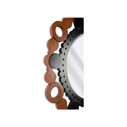 Gwen Unique Design Wall Mirror - LOOMLAN - Wildwood - Wall Mirrors