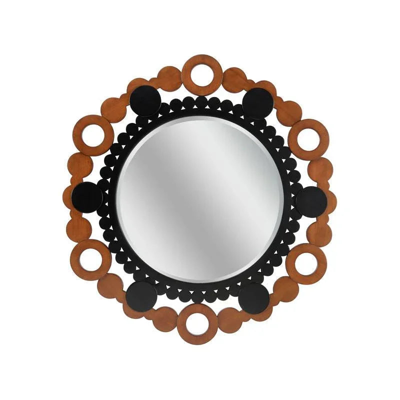 Gwen Unique Design Wall Mirror - LOOMLAN - Wildwood - Wall Mirrors