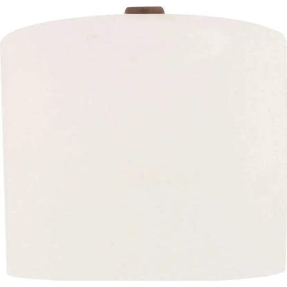 Gwen Wood & Textured Cotton Brown Table Lamp - LOOMLAN - Moe's Home - Table Lamps