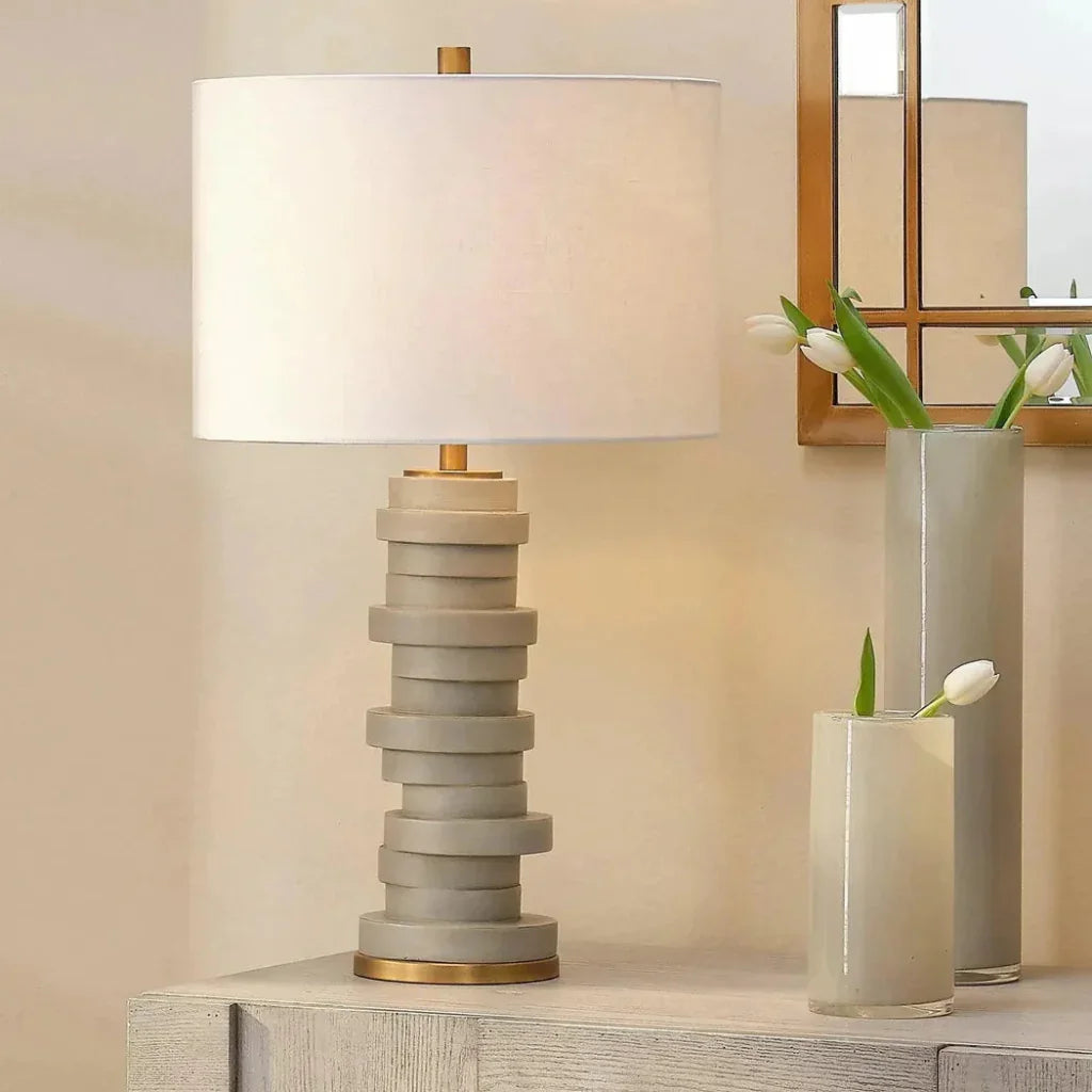 Gwendolyn Hand Blown Glass Cylinder Vases 3PC - LOOMLAN - Jamie Young - Vases & Jars