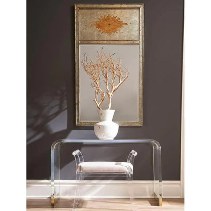 Halcyon Hall Wood Framed Wall Mirror - LOOMLAN - Chelsea House - Wall Mirrors