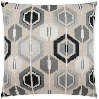 D.V. Kap Hamish Western Chic Grey Tan Large Throw Pillow Insert