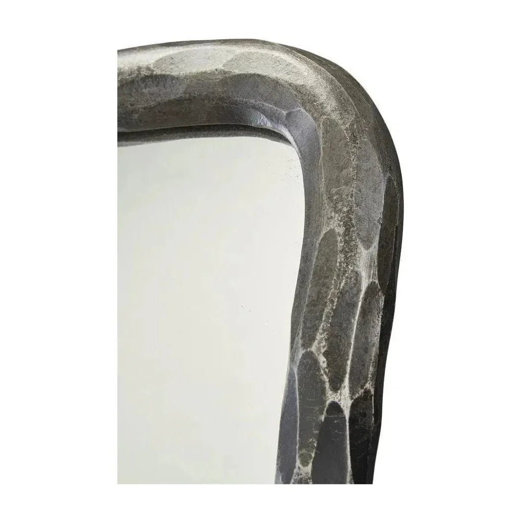 Hammered Iron Edge Full Mirror - LOOMLAN - Furniture Classics - Wall Mirrors