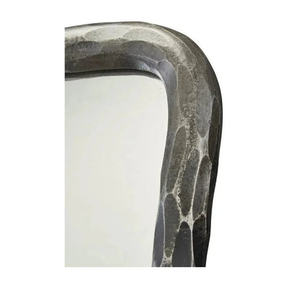 Hammered Iron Edge Full Mirror - LOOMLAN - Furniture Classics - Wall Mirrors